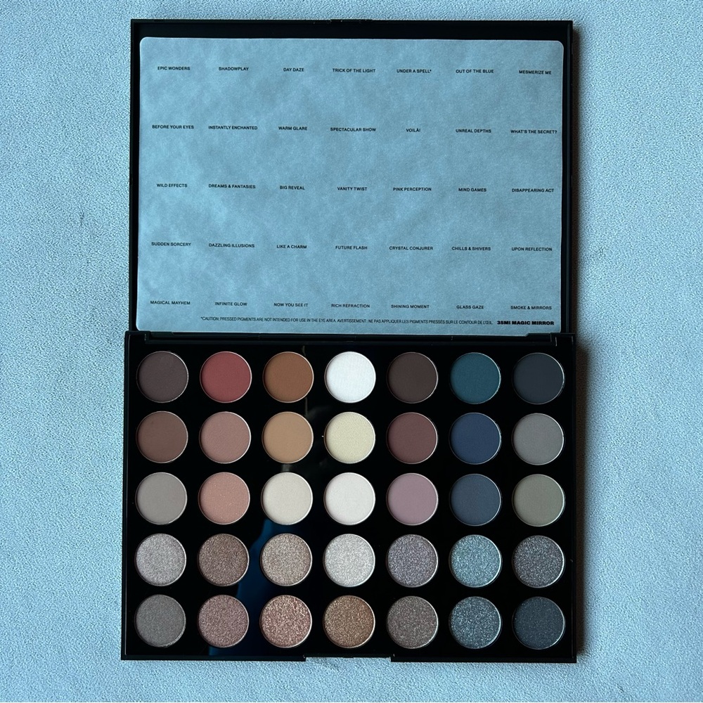 Morphe ~ 35MI Magic Mirror ~ Eyeshadow Makeup Palette ~ Brand New!